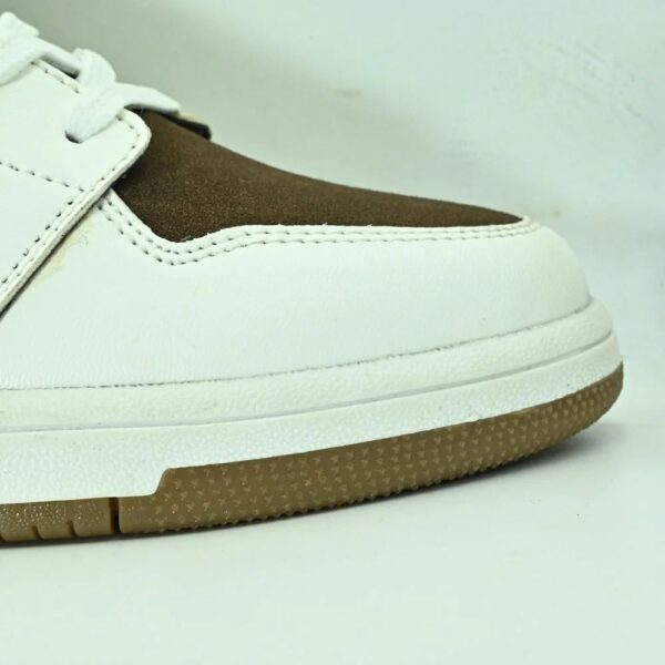 CozyStride Core Duo – Mens Brown & White Sneakers - Image 4