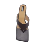 CozyStride stylish sandals for women – dark chocolate brown